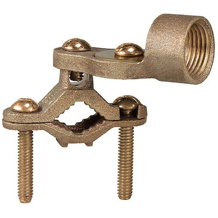 Dottie L.H. Dottie 1/2''-1'' Bronze Ground Clamp w/ 1/2'' Hub, 25PK 29BRZ